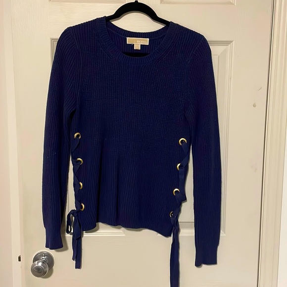 Michael Kors Navy Sweater - Picture 1 of 3